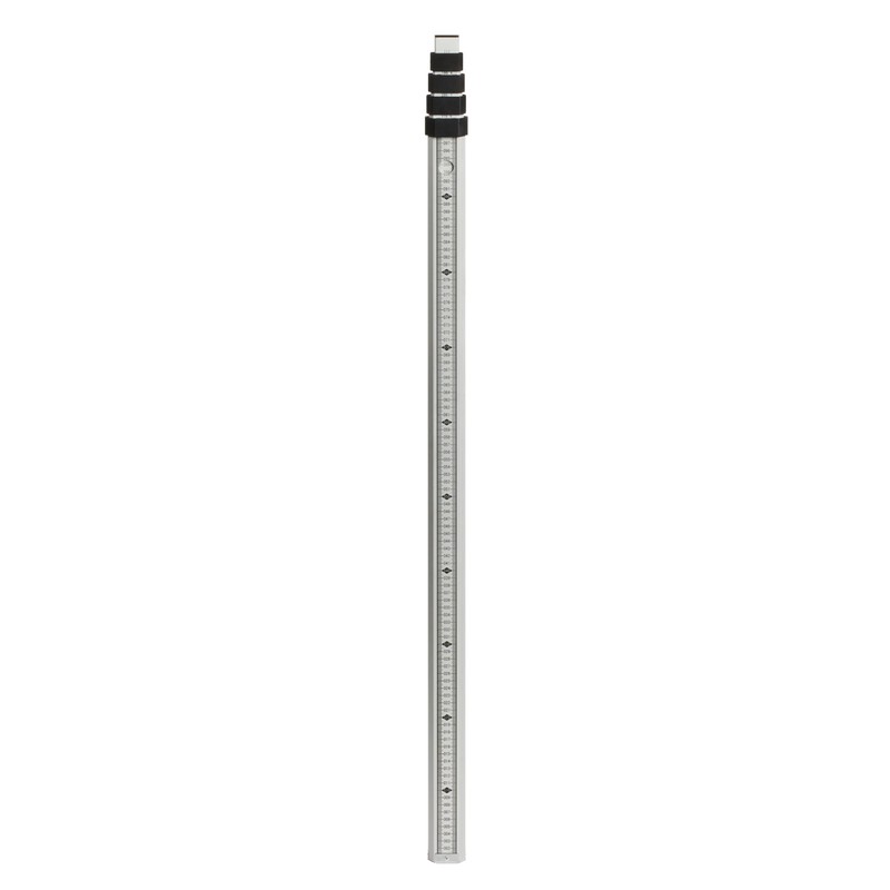 Spectra Precision GR153 Telescopic 5 Section, Rugged Aluminum Grade Rod,