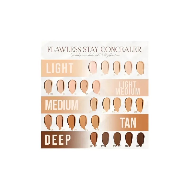 Beauty Creations - Flawless Stay Corrector Liquido Concealer Tono Fsc9