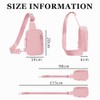 AndThere Small Sling Bag Men Women Cross Body Bag Waterproof