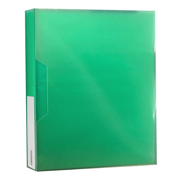 Pioneer Photo Albums CF-2 72-Pocket Poly Cover Space Saver Photo Album, Green