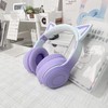 Bluetooth 5.1 Cat Ear Headphone, Cat Headset, Headphones, LED Included,