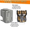 Water Well Pressure Control & Air-Pump Pressure Switch, 40-60 PSI,