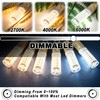 E11 Led Bulbs Dimmable 120V 50W Halogen Equivalent, T3 T4