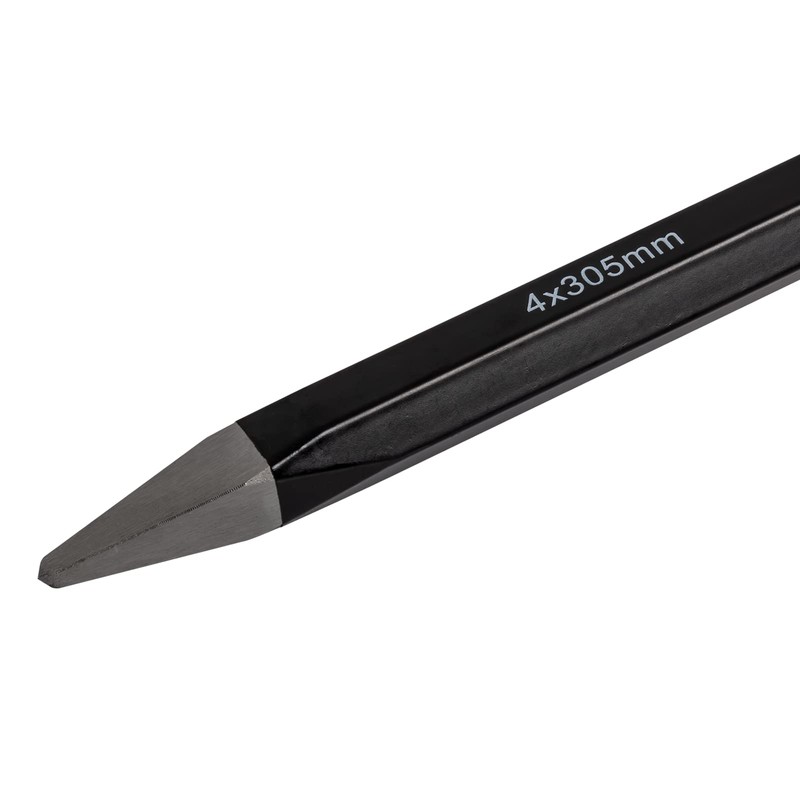 Roughneck ROU31998 Concrete Chisel with Hand Guard 4x305mm / 5/32x12(in)