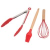 12 PCS Kitchen Cooking Utensils Set Ergonomic Wooden Handle Silicone