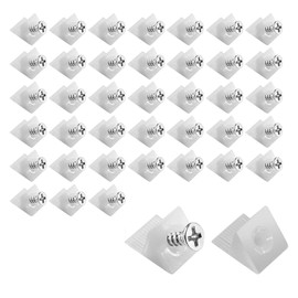 Drawer Bottom Supports 40Pcs Drawer Support Brackets Drawer Bottom Sagging Repair Fix Mend Wedges Reinforcement Furniture Chest Draw Bottom Supports for Sagging Drawers
