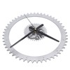 Simple Wall Clock Hollow Gear Frameless Design Hanging Clock with