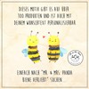 Mr. & Mrs. Panda Cosmetic Bag Bee in Love –