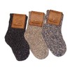 Wowerat Norwegian Socks Pack of 3 Wool Socks for Babies