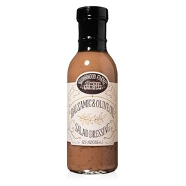 Brownwood Farms Salad Dressing, New Recipes, Made in Small Batches, Rich Taste (12oz) (1 Pack, Balsamic & Olive Oil)