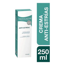 Trofolastín Crema Anti-Estrías Tubo 250mL Libre de Parabenos Hipoalergénico