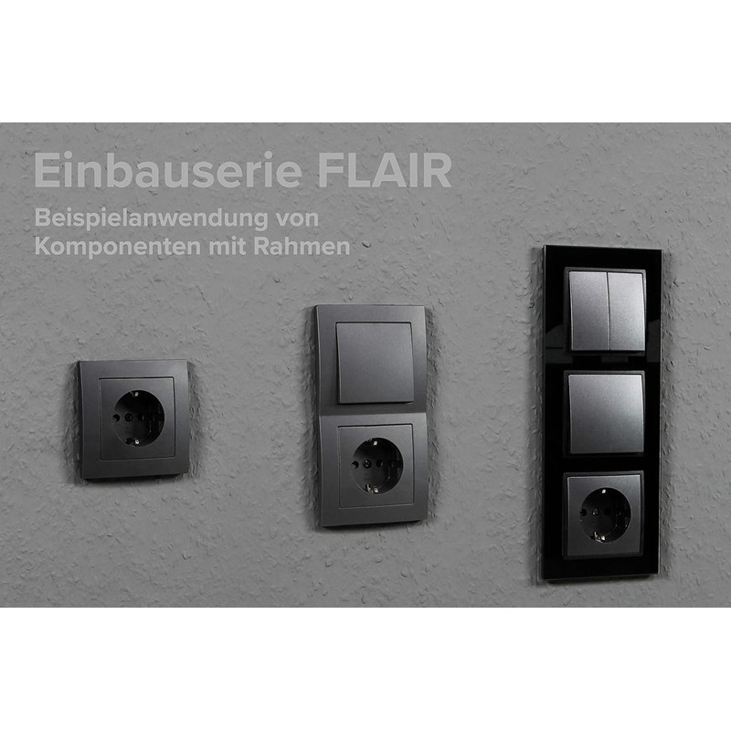 McPower FLAIR earthing contact socket, 250 V ~ / 16