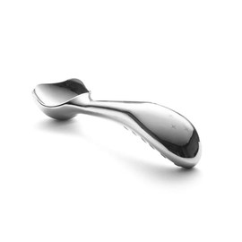 Cuchara para helado de acero inoxidable de Midnight Scoop, cuchara ergonómica para helado para crema de hielo duro, apta para lavaplatos, pala para helado, Acero inoxidable, Acero, 1