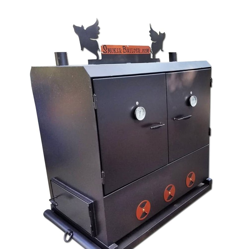 LavaLock Smoker Pinwheel bbq air damper pit grill vent, STEEL