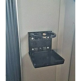 Scottland Yard Spares BLACK VOLVO VNL TRUCK SEMI CUP DRINK HOLDER CUPHOLDER FOLDING SLEEPER CAB CONDO
