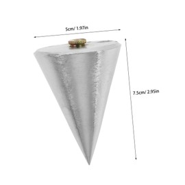 Gadpiparty Vertical Measuring Hammer Durable Steel Wire Hammer for Construction Renovations Woodworking Compact Lightweight Hanging Line Tool for Precision Measuring