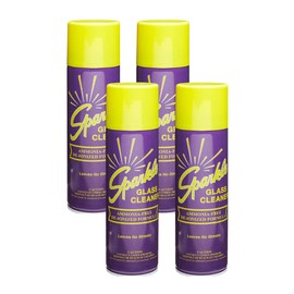 Sparkle Glass Cleaner Aerosol Spray Bottle, Ammonia-Free De-Ionized Formula, Leaves No Streaks, 20-Ounce Bottle (Pack of 3)