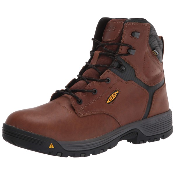 KEEN Utility Chicago, Men's, Black/Forged Iron, Soft Toe, EH, WP,