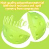 Liahelianx Noise-Reducing Foam Pickleballs-Soft PU Practice Balls for Indoor/Outdoor Training,