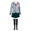 Verycos Kids Ochaco Uraraka Cosplay Costume Outfit Tsuyu Asui School