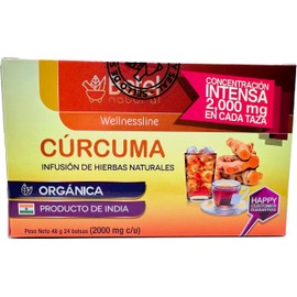 Betel Natural Curcuma Turmeric Tea Amazing Inflammation Support - 24 Tea Bags