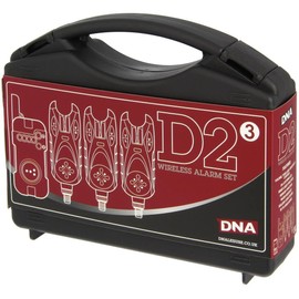 Fishing Bite Alarm Set 3pc Receiver Tone Volume Sensitive and Night Light Carp