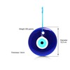 MYSTIC JEWELS - Evil Eye Glass Blue and White Large