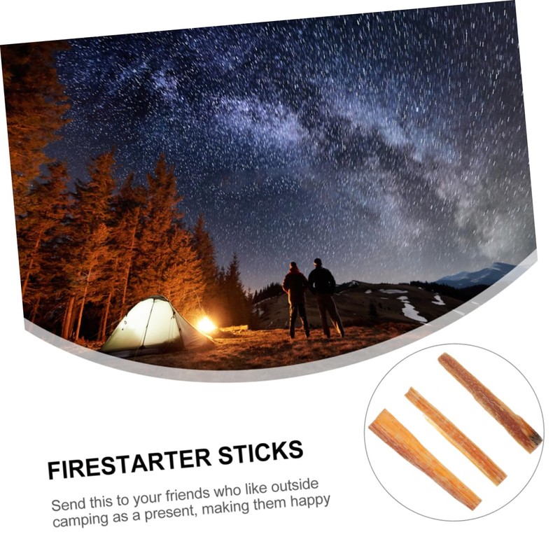 COHEALI Multi-Purpose Outdoor Natural Firelighters Kiln Dried Kindling Sticks for