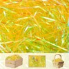 Ausejopeac 1/2 LB Easter Grass Crinkle Cut Paper Basket Filler