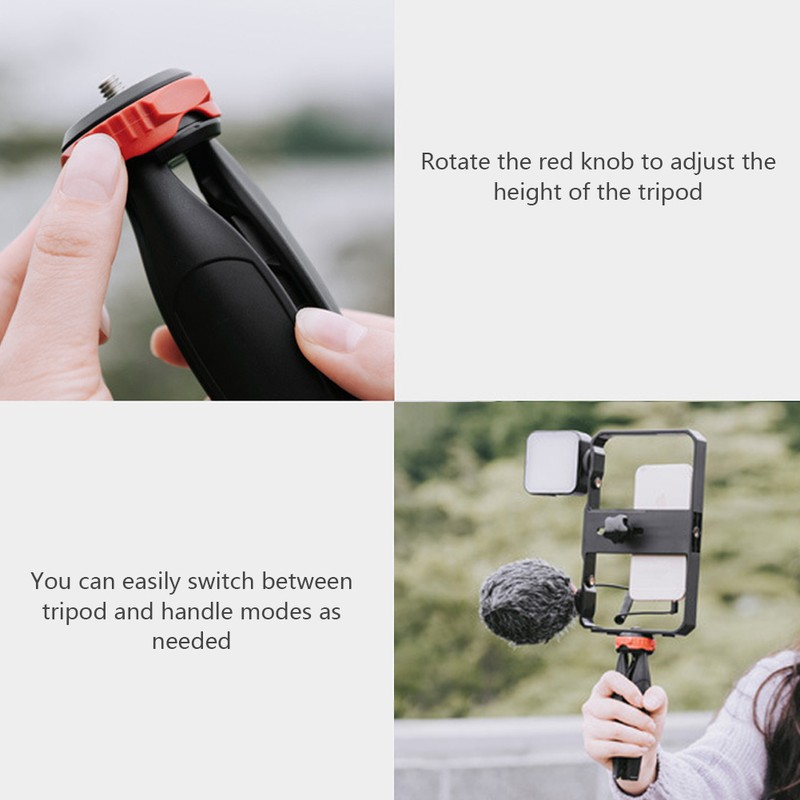 YELANGU Vlog Live Phone Photography Support Dual Light Video Shooting