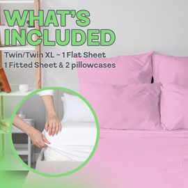 Sacred Thread 6 PC Rayon Derived from Bamboo Bed Sheets Set, Vegan Sheets with Cooling Effect, Organic Sheets for Home and Hotels, +50 Vibrant Colors for Cooling Bed Sheets