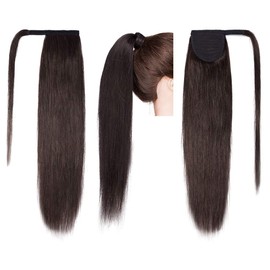 SEGO Ponytail Hair Piece, Extension Clip in Real Remy Hair