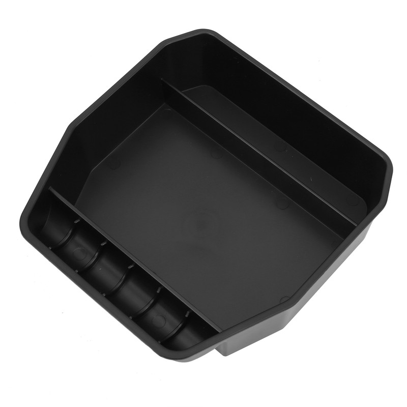 Armrest Storage Box Tray with Non Slip Liner Replacement for
