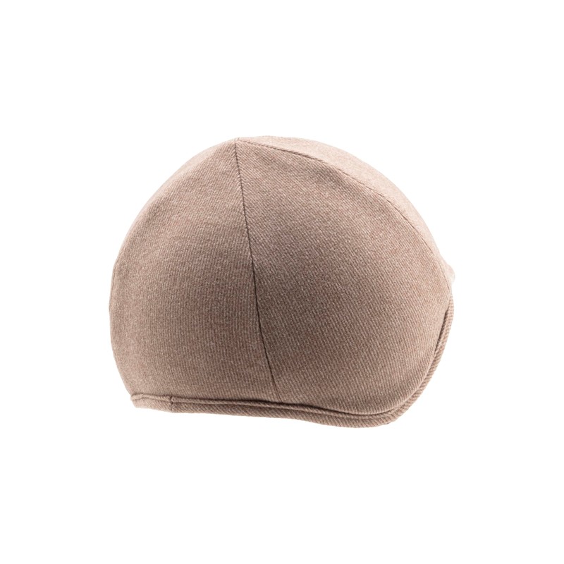 Sterntaler Boys' Peaked Cap Fine Knit Without, sand