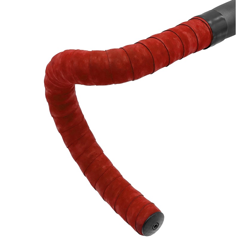 NOGUCHI NBT-010 Suede Bar Tape, Red