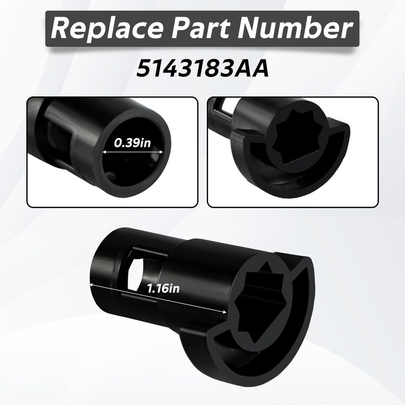 Blend Door Actuator Lever Shaft Compatible with Jeep Commander Grand