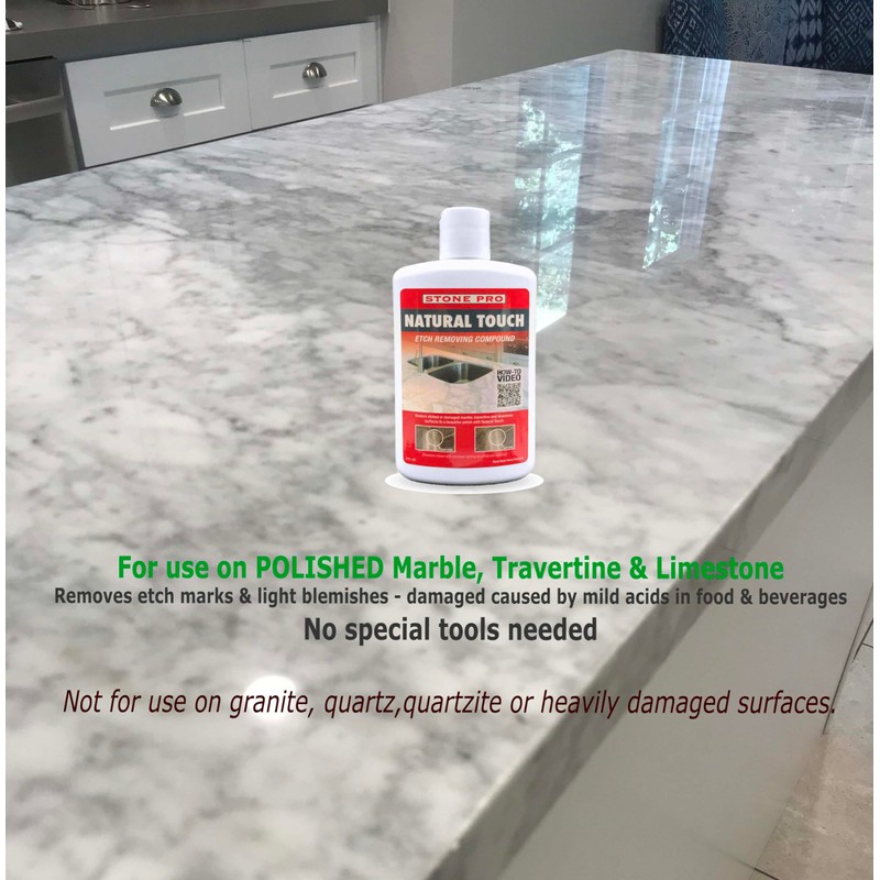 Stone Pro, Etch Remover, Natural Touch, 8 Oz.