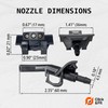 Click&Fit Adjustable Windshield Washer Nozzles Kit compatible with Mitsubishi Outlander
