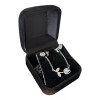 TENDER LIHOME Set Collar Y Aretes De Tulipan Chapado En