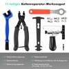 ETROBOT Chain Riveter Bicycle, Chain Lock Pliers, Chain Tester, Bicycle