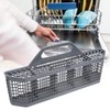 WGFOIP Cutlery Storage Basket, Plastic Dishwasher Organizer with Open Grid