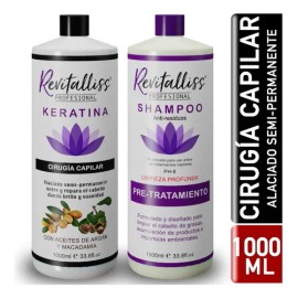 Tratamiento Keratina Brasileña Alaciado Permanente Kit 1000