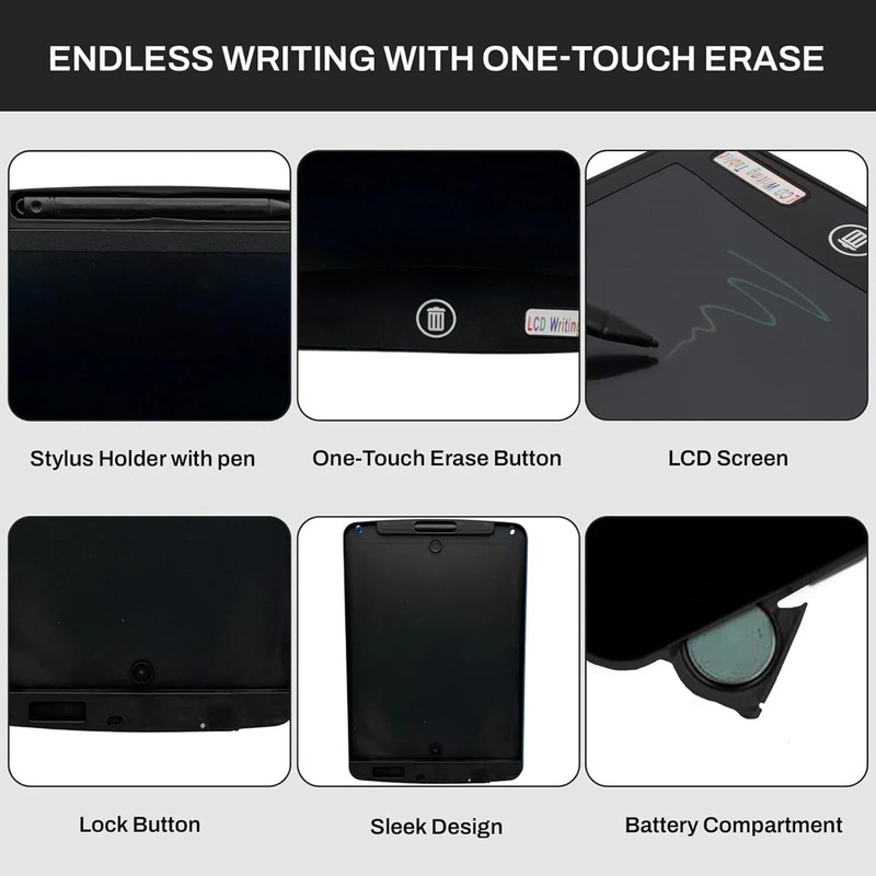 16 Inch LCD Writing Tablet with Stylus Pen – Large