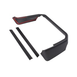 BEBECAR Matte Black Interior Center Console Frame Trim Fits Tundra / Sequoia 2022-2025