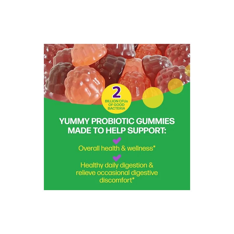 Gomitas Probióticas Prebióticas Refuerzo Inmune Uds