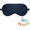 LaCourse 100% Organic Silk Sleep Mask for Sleeping with 4