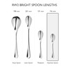 Robert Welch RW2 Bright Cutlery Coffee/Espresso Spoon, Set of 8.