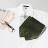 Allegra K Polka Dot Pattern Ascot Tie, Scarf, Cravat Tie,