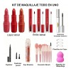 Miss Rose Traje De Maquillaje Femenino Integrado De 132 Colo