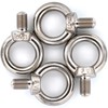 Stainless Steel Machinery Shoulder Lifting Eye Bolt (M16, 4 Items)